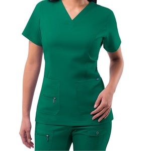 Adar scrub Pro top hunter green